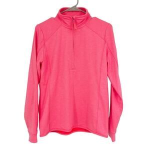 Vineyard Vines Performance 1/4 Zip Pullover Pink Size Small Womens